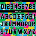 Custom Basketball Jersey Uniform Suit Printed Your Logo Name Number Grid&Green&Pink