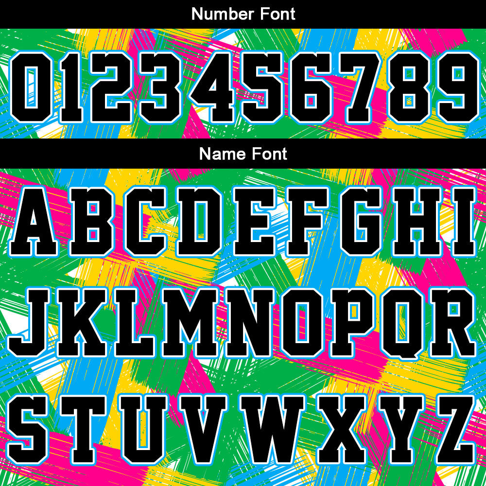 Custom Basketball Jersey Uniform Suit Printed Your Logo Name Number Grid&Green&Pink