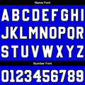 Custom Basketball Jersey Uniform Suit Printed Your Logo Name Number Royal