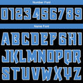 Custom Damaged geometry Blue Basketball Jersey Uniform Suit Printed Your Logo Name Number
