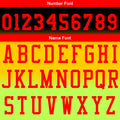 Custom Basketball Jersey Uniform Suit Printed Your Logo Name Number Gradient-Yellow