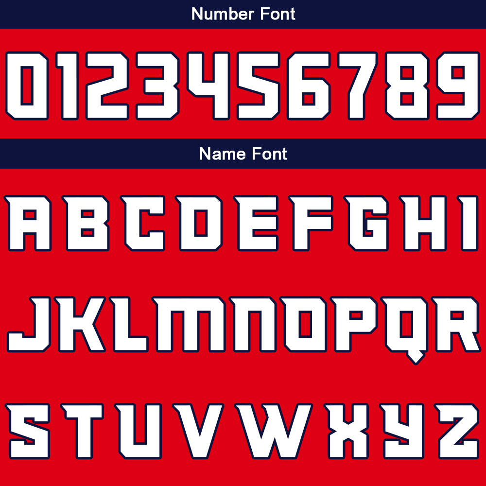 Custom Basketball Jersey Uniform Suit Printed Your Logo Name Number Red-Navy