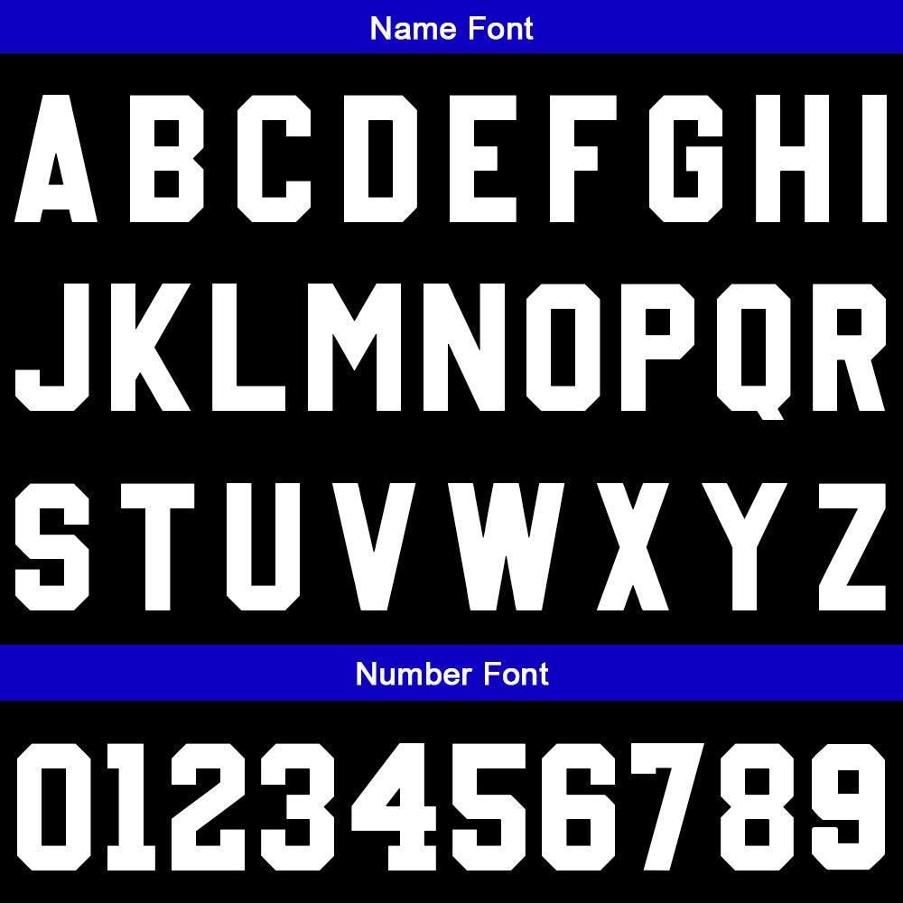 Custom Basketball Jersey Uniform Suit Printed Your Logo Name Number Black-Royal
