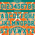 Custom Basketball Jersey Uniform Suit Printed Your Logo Name Number Retro&Orange