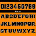 Custom Orange Basketball Jersey Uniform Suit Printed Your Logo Name Number