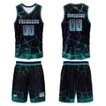 Custom Blue Violet Basketball Jersey Uniform Suit Printed Your Logo Name Number
