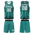 Custom Teal Basketball Jersey Uniform Suit Printed Your Logo Name Number