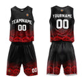 Custom Basketball Jersey Uniform Suit Printed Your Logo Name Number Red
