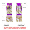 Custom Purple Basketball Jersey Uniform Suit Printed Your Logo Name Number