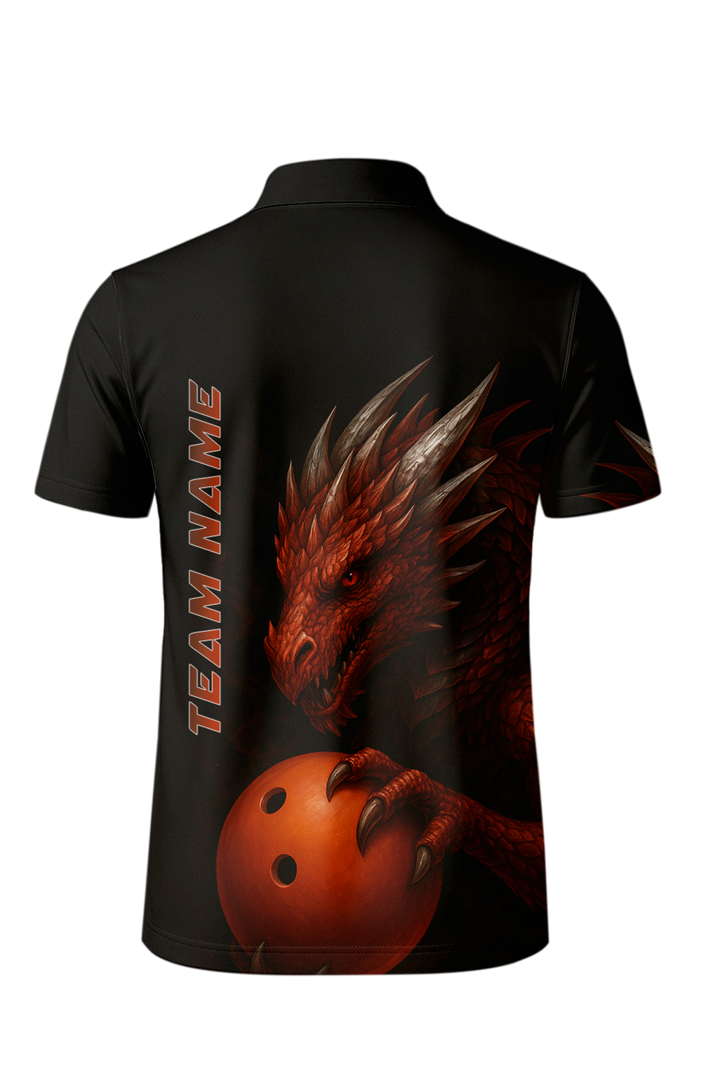 Mythic Dragon Holding Bowling Ball Bowling Jersey