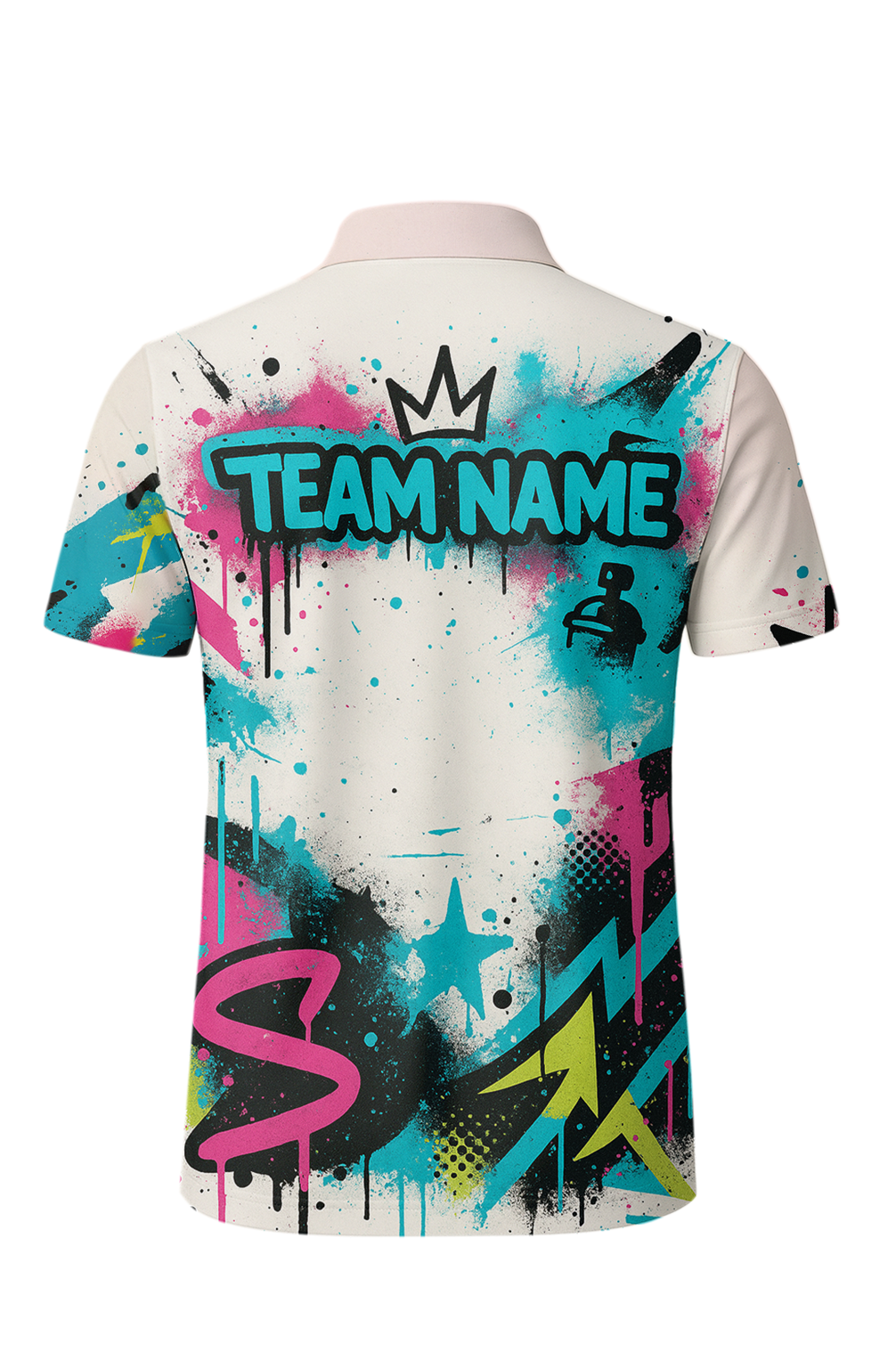 Street Art Splatter Graffiti Energy Bowling Jersey