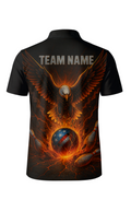Majestic Eagle Fire Fury Bowling Jersey