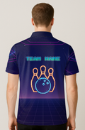 Neon Arcade Gaming Cabinet Bowling Jersey