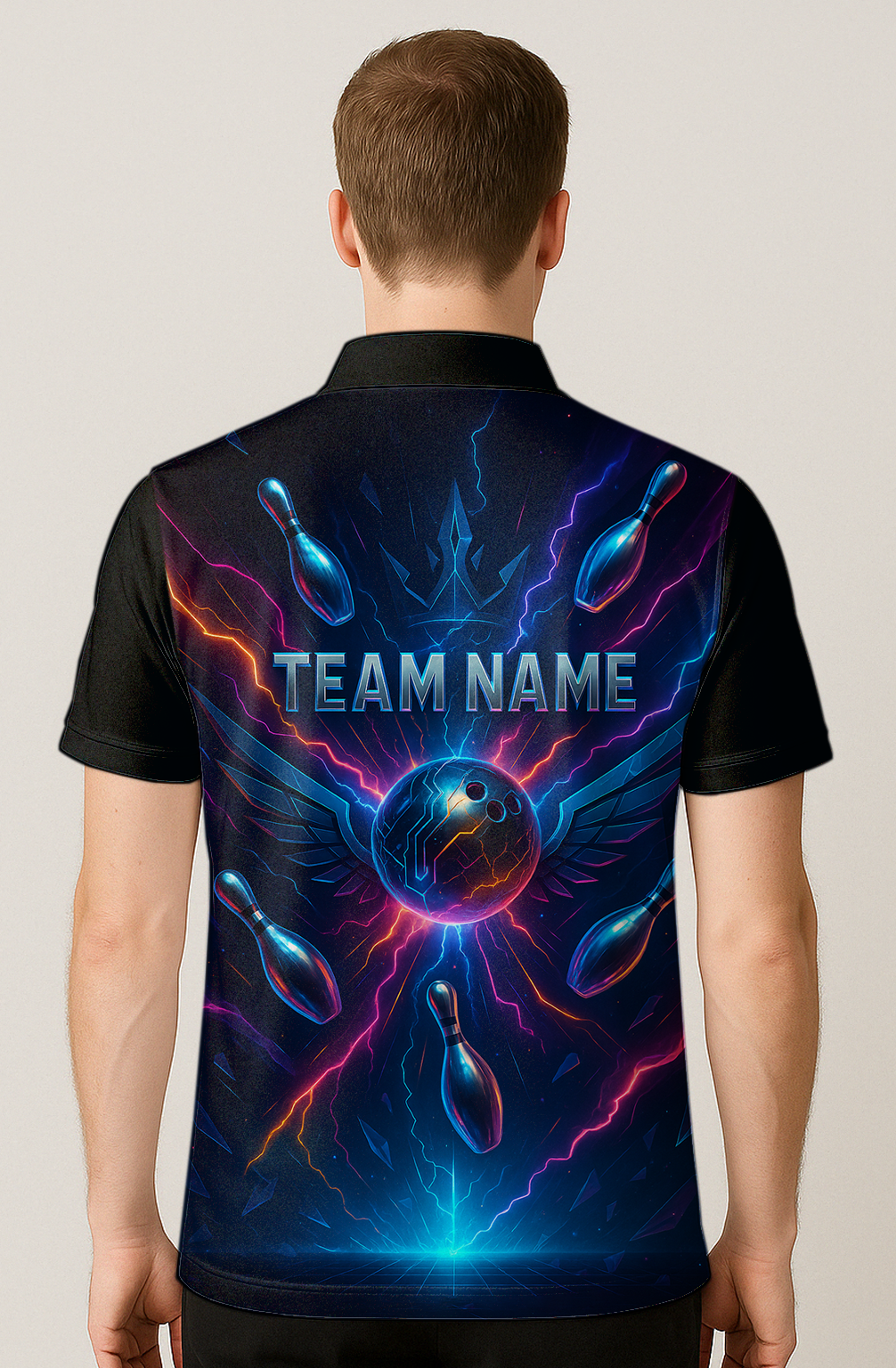 Cybernetic Crown Energy Surge Bowling Jersey