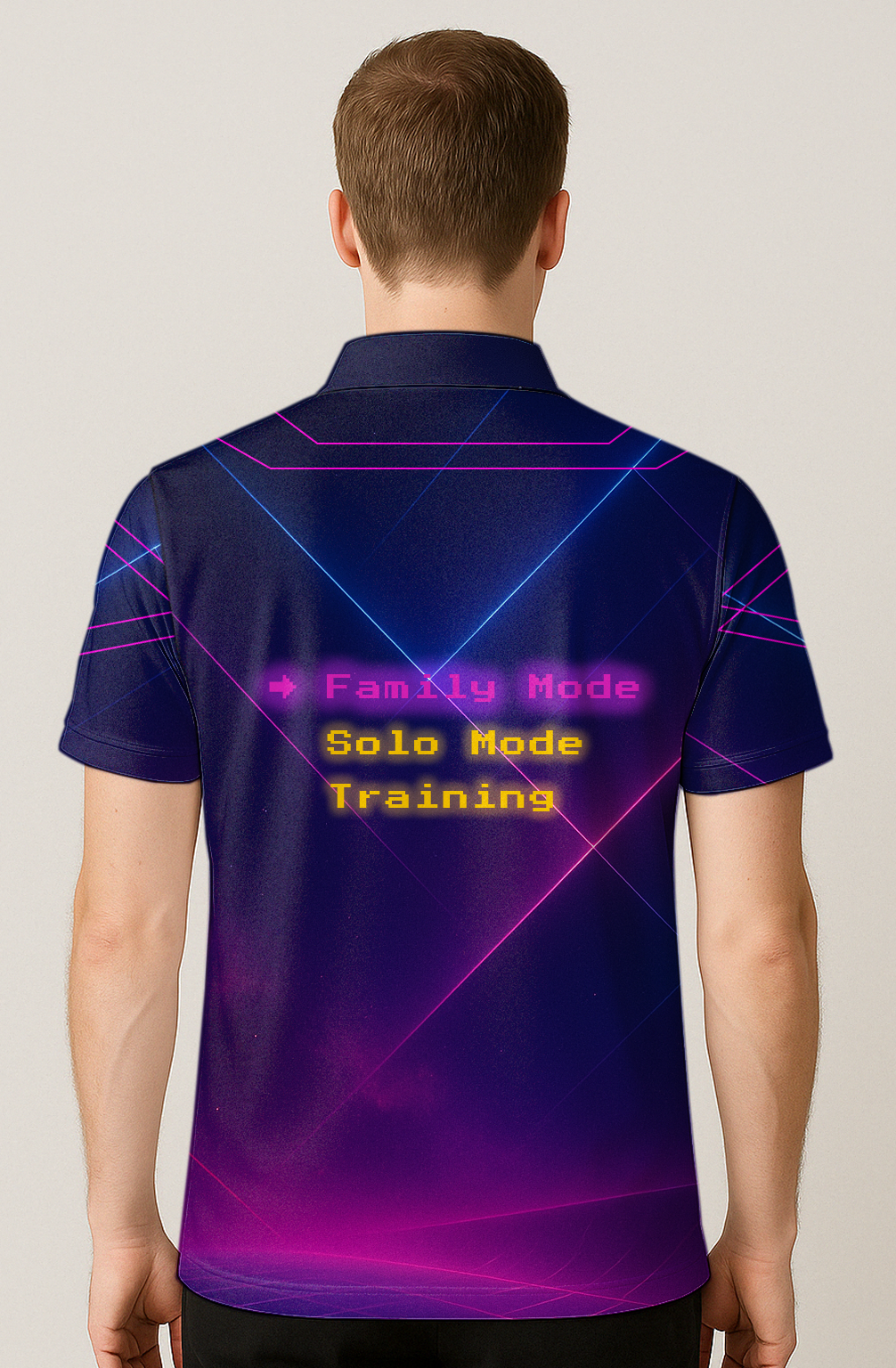 Futuristic Player Selection Interface Bowling Jersey