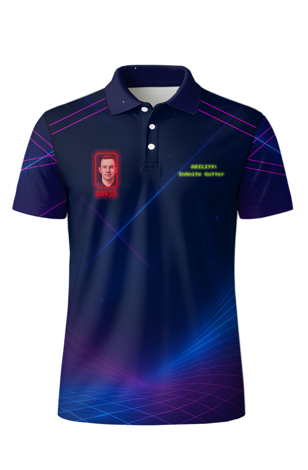 Cosmic Digital Targeting System Bowling Jersey