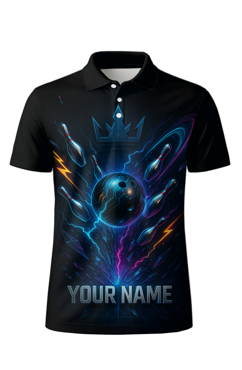 Cybernetic Crown Energy Surge Bowling Jersey