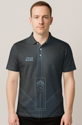 Minimalist Lane Diagram Grid Bowling Jersey