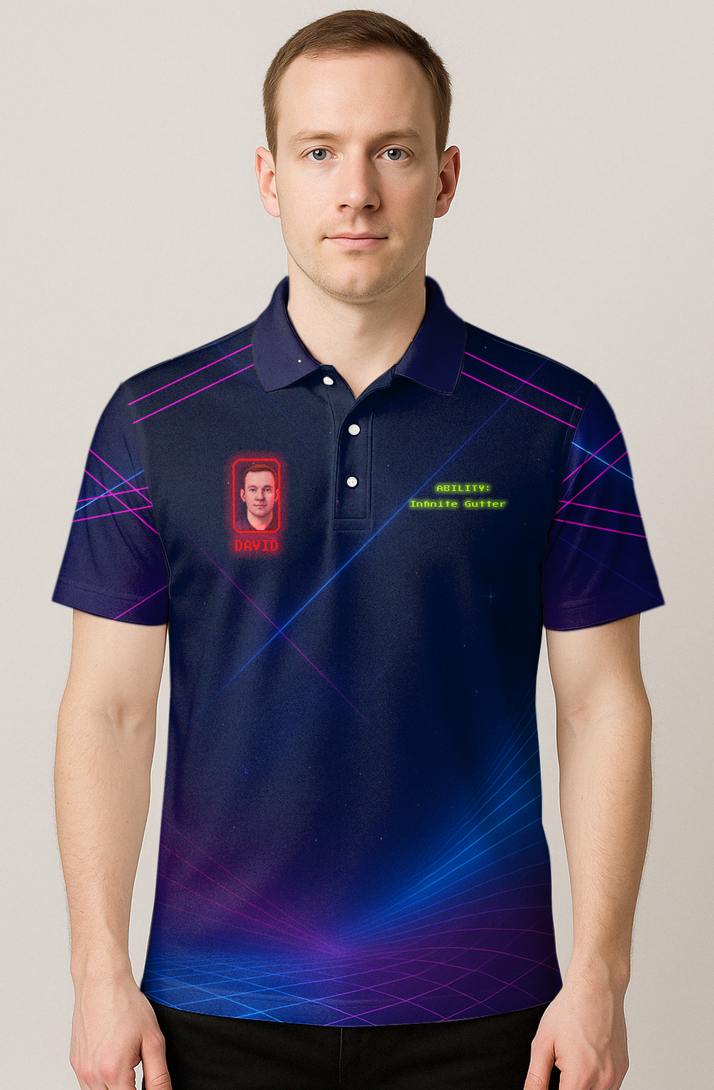 Cosmic Digital Targeting System Bowling Jersey