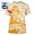 Fishing Custom Name, Image, Time, Location 3D UV protection UPF 30+ Fishing gift| Green- TMTS050