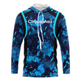 Chipteeamz Fishing Blue Camo UV Protection, Women and Kid, Fishing gift TMTS067