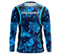 Chipteeamz Fishing Blue Camo UV Protection, Women and Kid, Fishing gift TMTS067