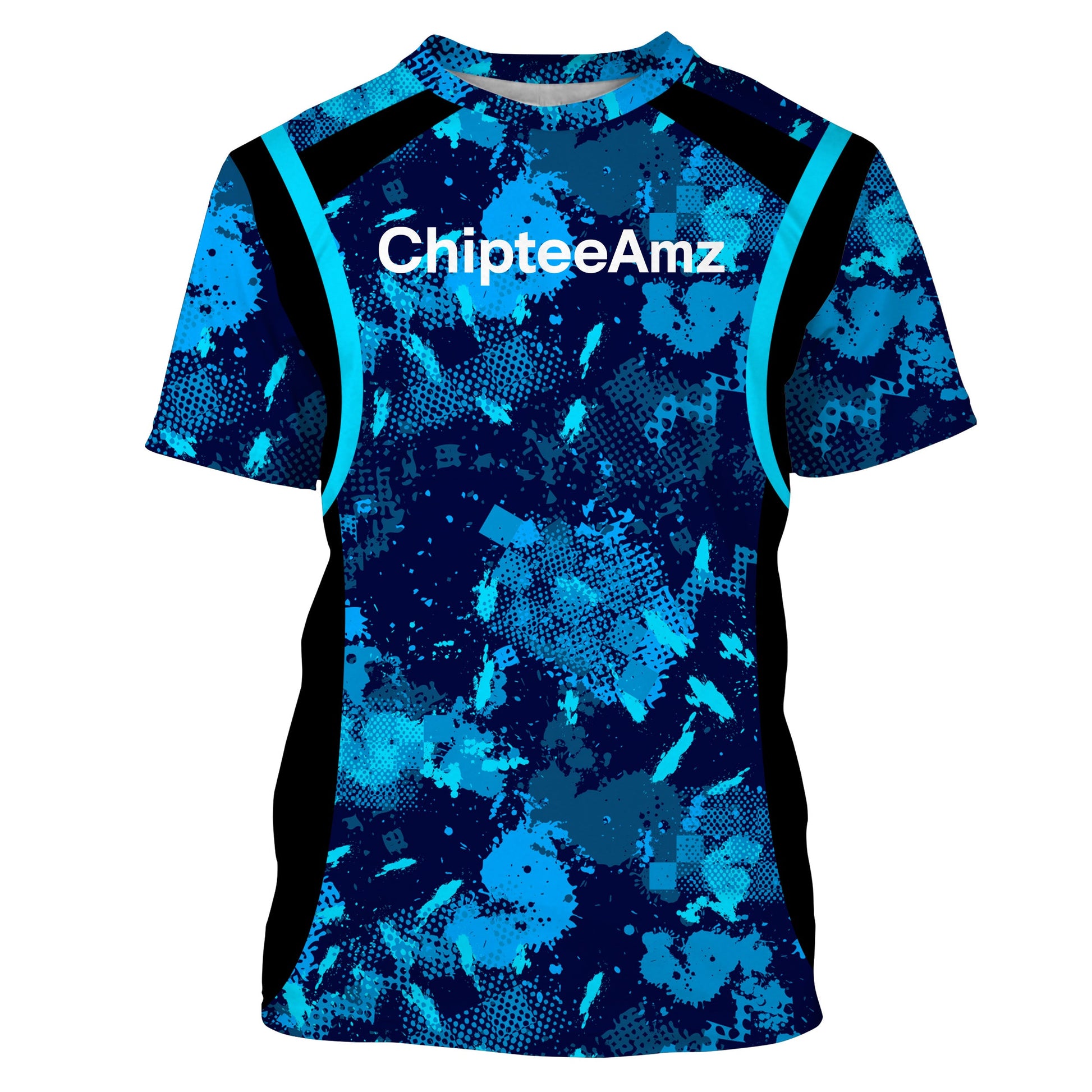 Chipteeamz Fishing Blue Camo UV Protection, Women and Kid, Fishing gift TMTS067