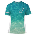 Sea camo Fishing Hook Custom UV Long Sleeve Fishing, tournament Fishing apparel TTN64