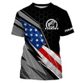 Personalized Fishing American Flag UV Custom Long Sleeves Patriotic Fishing Apparel Gifts TTN83