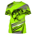 Personalized Bass Fishing, Green Fishing Apparel UV Protection, Gift for Fishing Lovers TTN84