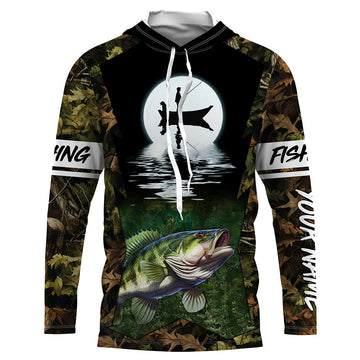 Bass Fishing Tournament Long Sleeve Performance Fishing UV Protection TTN111