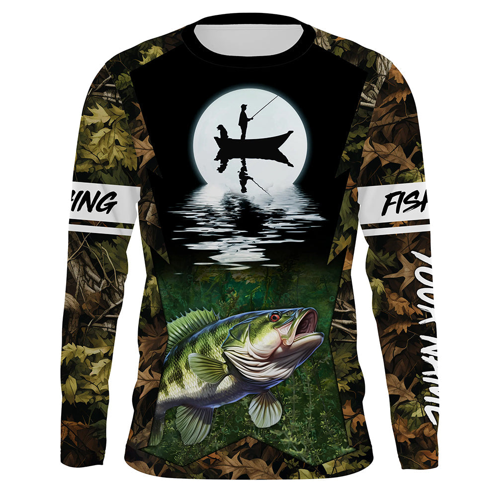 Bass Fishing Tournament Long Sleeve Performance Fishing UV Protection TTN111