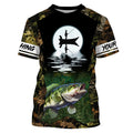 Bass Fishing Tournament Long Sleeve Performance Fishing UV Protection TTN111