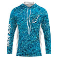 Sea camo Fishing Hook Custom UV Long Sleeve Fishing, tournament Fishing apparel TTN45