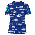 Saltwater Fishing Camo Custom UV Protection Long sleeve Performance Fishing TTN75