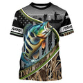 Peacock Bass Custom name Long Sleeve tournament Fishing for Fisherman TTN46
