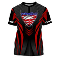 Tuna Fishing American Flag Custom performance Long Sleeve, Patriotic Fishing for fisherman TTN20