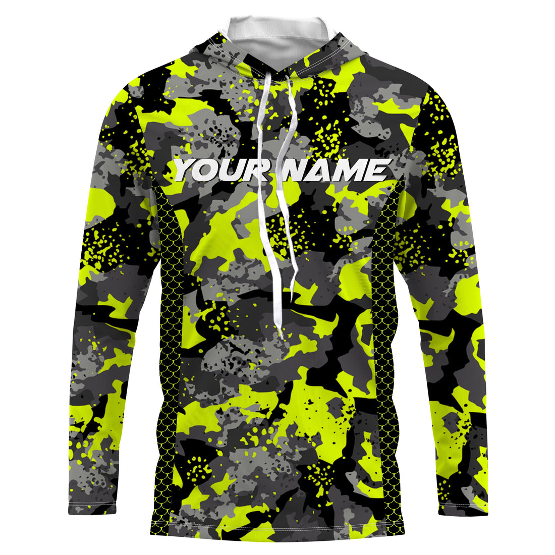 Colorful Fishing Camo Custom UV Long Sleeve Performance Fishing, Camouflage Fishing Apparel TTN82