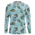 Largemouth Bass Fishing Algae Pattern Customize And Women Personalized Fishing Gift YYD0025