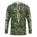 Largemouth Bass Fishing Camouflage Algae Pattern Customize And Women Personalized Fishing Gift YYD0026