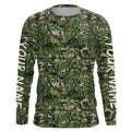 Largemouth Bass Fishing Camouflage Algae Pattern Customize And Women Personalized Fishing Gift YYD0026