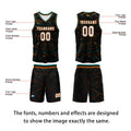 Custom Orange Basketball Jersey Uniform Suit Printed Your Logo Name Number