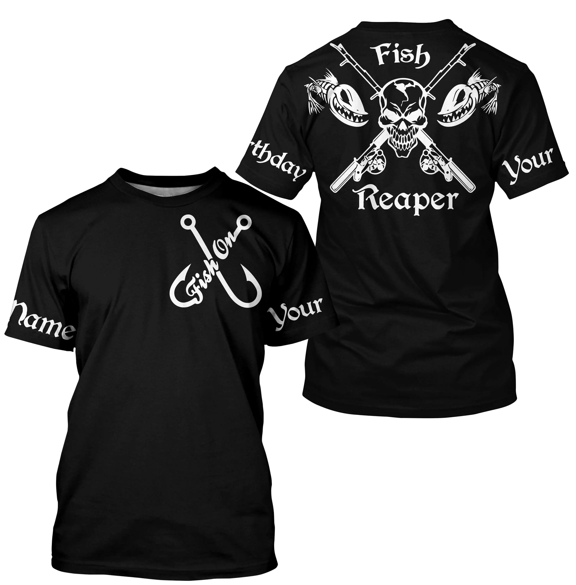 Fish reaper personalized UV protection fishing A5