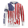 Georgia America flag UV protection performance fishing A35