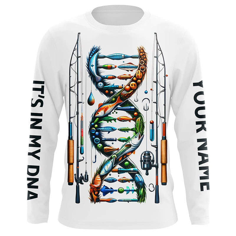 Fishing - It's in my DNA - UV protection fishing for fisherman A64