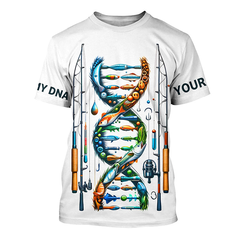 Fishing - It's in my DNA - UV protection fishing for fisherman A64
