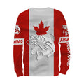 Walleye Fishing 3D Canadian Flag Customize name All over print, fishing gift NQS470