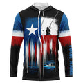 Texas flag UV protection fishing fishing for fisherman A62