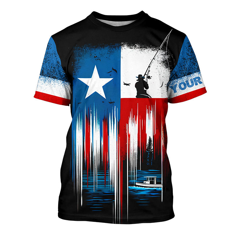 Texas flag UV protection fishing fishing for fisherman A62