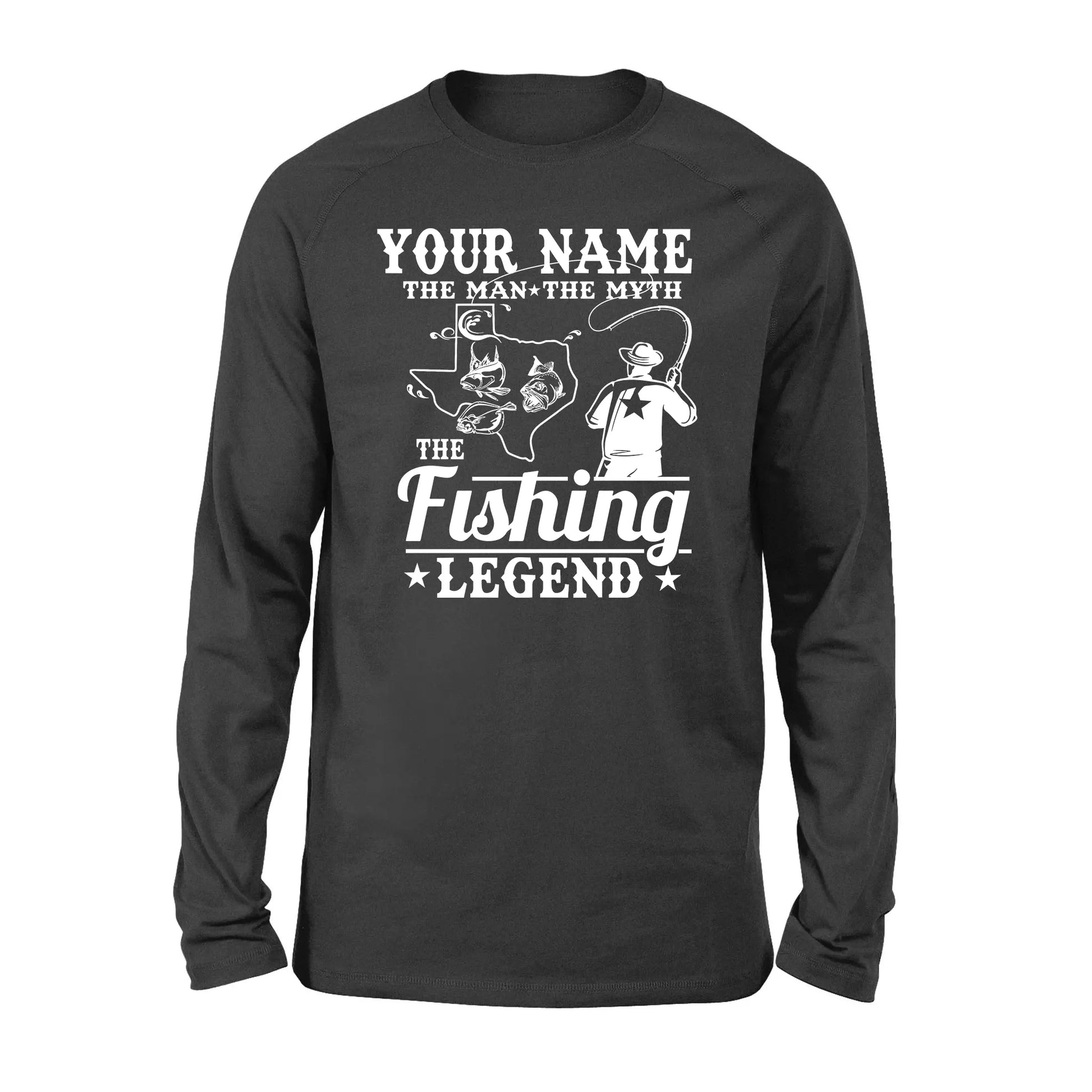 Texas fisherman - the man - the myth - the legend fishing A237